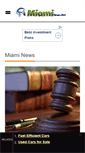 Mobile Screenshot of miaminews.net