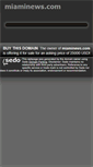 Mobile Screenshot of miaminews.com